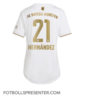 Bayern Munich Lucas Hernandez #21 Borta Matchtröja Dam 2022-23 Kortärmad